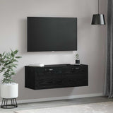Wall-Mounted Cabinet Wall-mounted Black Oak 100 x 36.5 x 35 cm 879569