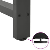 Coffee Table Legs Anthracite 2 pcs 70x cm Steel 4013290