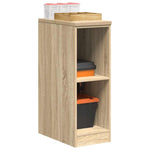 ZNTS Garage Storage Cabinet Sonoma Oak 30x51x85 cm Solid Wood Pine 860528