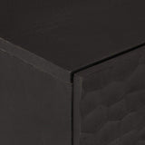 Side Cabinets 2 pcs Black 60x33x75 cm Solid Wood Mango 3206283