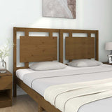 Bed Headboard Honey Brown 155.5x4x100 cm Solid Pine Wood 817948