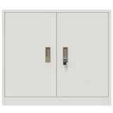 Storage Cabinet White 80 x 40 x 70 cm Steel 891681