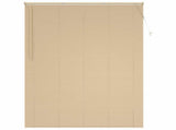 Venetian Blind Light Brown with Pattern 213 x 160 cm 25 mm PVC 42003783