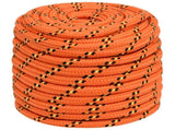 Multipurpose Utility Rope 16 mm 50 m Orange PP 1560 kg Max Load 3473301