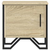 Bedside Cabinets 2 pcs Sonoma Oak 40x30x40 cm Engineered Wood 848517
