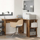 Corner Desk Old Wood 140 x 113.5 x 75 cm Engineered Wood 869560
