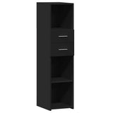 Highboard Black Engineered wood Tall Highboard Rectangular 846153