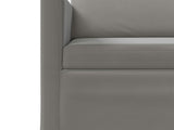 Sofa Set 2 pcs Light Grey Velvet 3433190