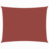 ZNTS Sunshade Sail Oxford Fabric Rectangular 3x4.5 m Terracotta 135376