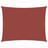 ZNTS Sunshade Sail Oxford Fabric Rectangular 3x4.5 m Terracotta 135376