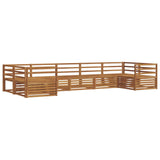 Outdoor Sofa Set 7 pcs Natural 3374039