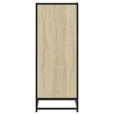Shoe Rack Sonoma Oak 48x38x97.5 cm Engineered Wood 849205