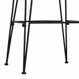 Bar Stool 2 pcs Natural 44 x 55 x 109 cm Rattan and Steel 42033210