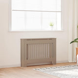 Radiator Cover 2 pcs Brown 112 x 19 x 81.5cm Engineered Wood 3403230