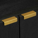 Sideboard Black 60x33x75 cm Engineered Wood 4017674