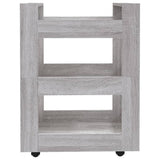 Kitchen Trolley Grey Sonoma 60x45x80 cm Engineered Wood 816822
