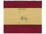 Table Cloth 5 pcs Rectangular Wine Red 110 x 180 cm 42040323