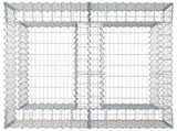 Gabion Raised Bed Silver 42033297