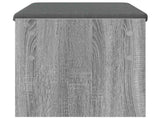 Hall Bench with Cushion Grey Sonoma 83 x 38 x 40 cm 891557