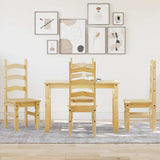 5 Piece Dining Set Panama Solid Wood Pine 3345197