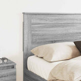 Headboard with Headboard Old Wood 140 cm Engineered Wood 887455
