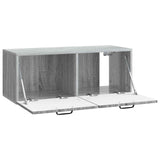 Wall-Mounted TV Cabinet Grey Sonoma 78.5 x 31 x 30 cm 898721
