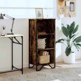 Bookcase Smoked Oak 50x31x106 cm Engineered Wood 848606