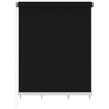 Outdoor Roller Blind 200x230 cm Black 312959
