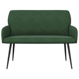 2 Seater Sofa with Metal Legs 2-Seater Dark Green 42051048