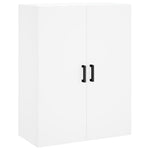 Highboard White 69.5x34x180 cm Engineered Wood 3195955