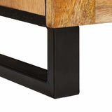 Sideboard with Storage Brown 60 x 33 x 75 cm Solid Mango Wood 4018069