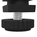 Furniture Levelers Adjustable 1895 pcs Black PP 864855