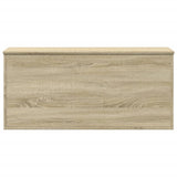 Storage Box Sonoma Oak Engineered Wood 100 x 42 x 46 cm 840662