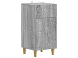2 Piece Bathroom Cabinet Set DELFT Grey Sonoma Engineered Wood 3417708