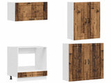 Kitchen Unit PORTO 8 pcs Old Wood Engineered Wood 3438171