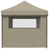 Party Tent Folding Taupe 279 x 410 x 315 cm Oxford Fabric 42023590