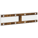 Wall-Mounted Headboard EDE Smoked Oak Engineered Wood 896050