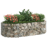 Gabion Raised Bed Galvanised Iron 200x100x50 cm 152040