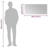 LED Bathroom Mirror 90x40 cm 151731