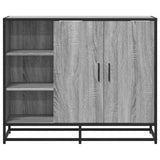 Sideboard Grey Sonoma 92x35x76 cm Engineered Wood 849022
