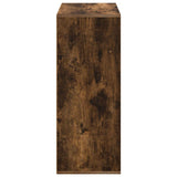 Sideboard with Drawer Smoked Oak 60 x 33.5 x 84 cm 8000472