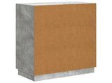 Sideboard Concrete Grey 66 x 34.5 x 87 cm Engineered Wood 895328