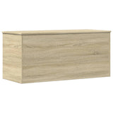 Storage Box Sonoma Oak Engineered Wood 100 x 42 x 46 cm 840662