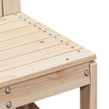Garden Chair 50.5x55x77 cm Solid Wood Pine 832615