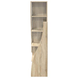 Corner Cabinet 32x32x140cm Engineered Wood Sonoma Oak 889877