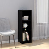 Book Cabinet/Room Divider Black 36x33x110 cm Solid Pinewood 809940