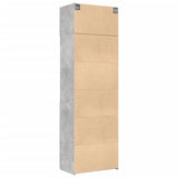 Storage Cabinet Concrete Grey 70x42.5x225 cm Engineered Wood 3281318