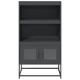 ZNTS Highboard Anthracite 68x39x123 cm Steel 853370