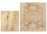 285881 2 Piece Hand-painted Side Table Set Solid Mango Wood