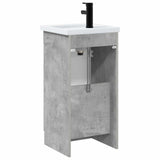 Bathroom Vanity with Sink Concrete Grey 42 x 40 x 84.5 cm 890027